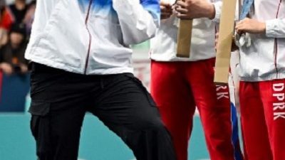 Momen Bersejarah di Olimpiade Paris 2024: Atlet Korea Selatan dan Korea Utara Berfoto Bersama di Atas Podium