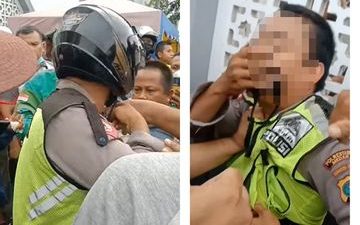 Insiden di Padang, Dua Anggota Polisi Satlantas Dipukul Massa Usai Dituding Tendang Pengendara