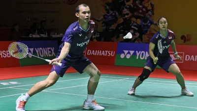 Rinov dan Lisa Tembus Perempatfinal Indonesia Masters 2025, Ungkap Chemistry yang Kuat di Lapangan