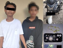 Dua Anggota Geng Penjambret Ditangkap, Salah Satunya Masih di Bawah Umur”