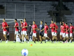 Timnas U-23 Indonesia Gelar Latihan Terakhir Sebelum Lawan India
