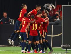 Spanyol Curi Perhatian Setelah Menghancurkan Georgia