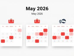 Mei 2026 Penuh Peluang Libur: Tiga Long Weekend Tersedia, Ini Waktu Terbaik untuk Mengatur Rencana